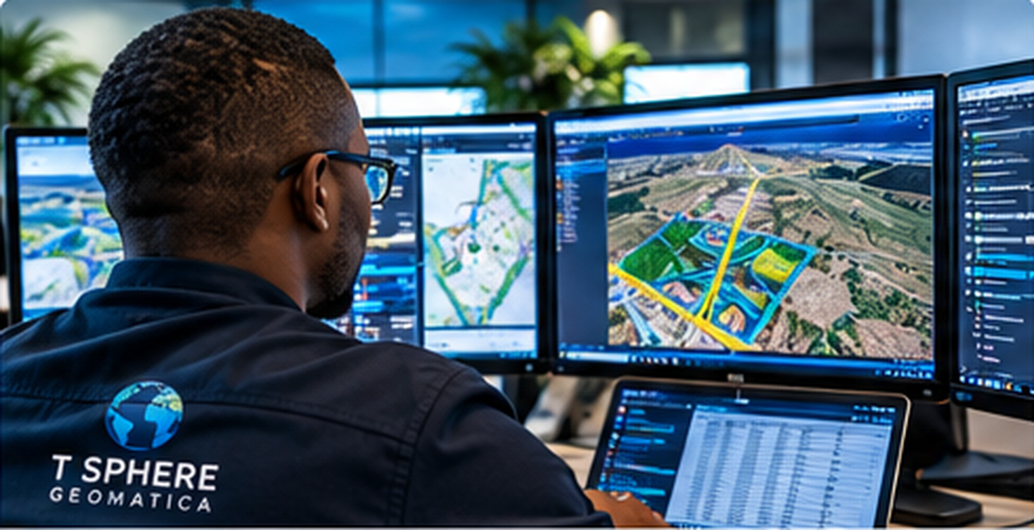 Geospatial mapping and 3D modelling workstation